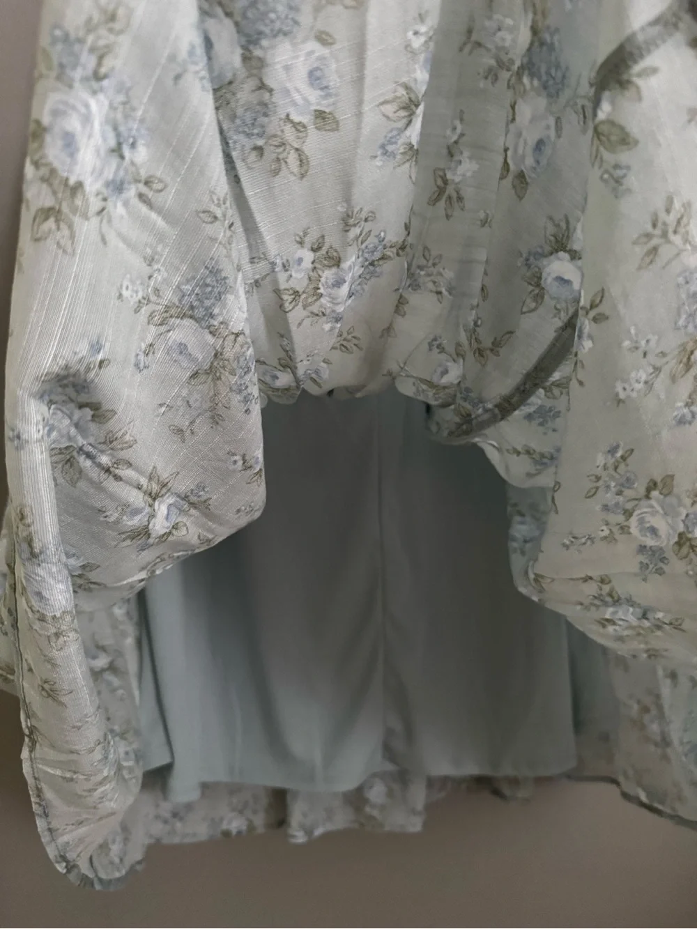 NWT Altar’d State Angelle textured Floral Tiered Maxi Dress - Picture 7 of 11